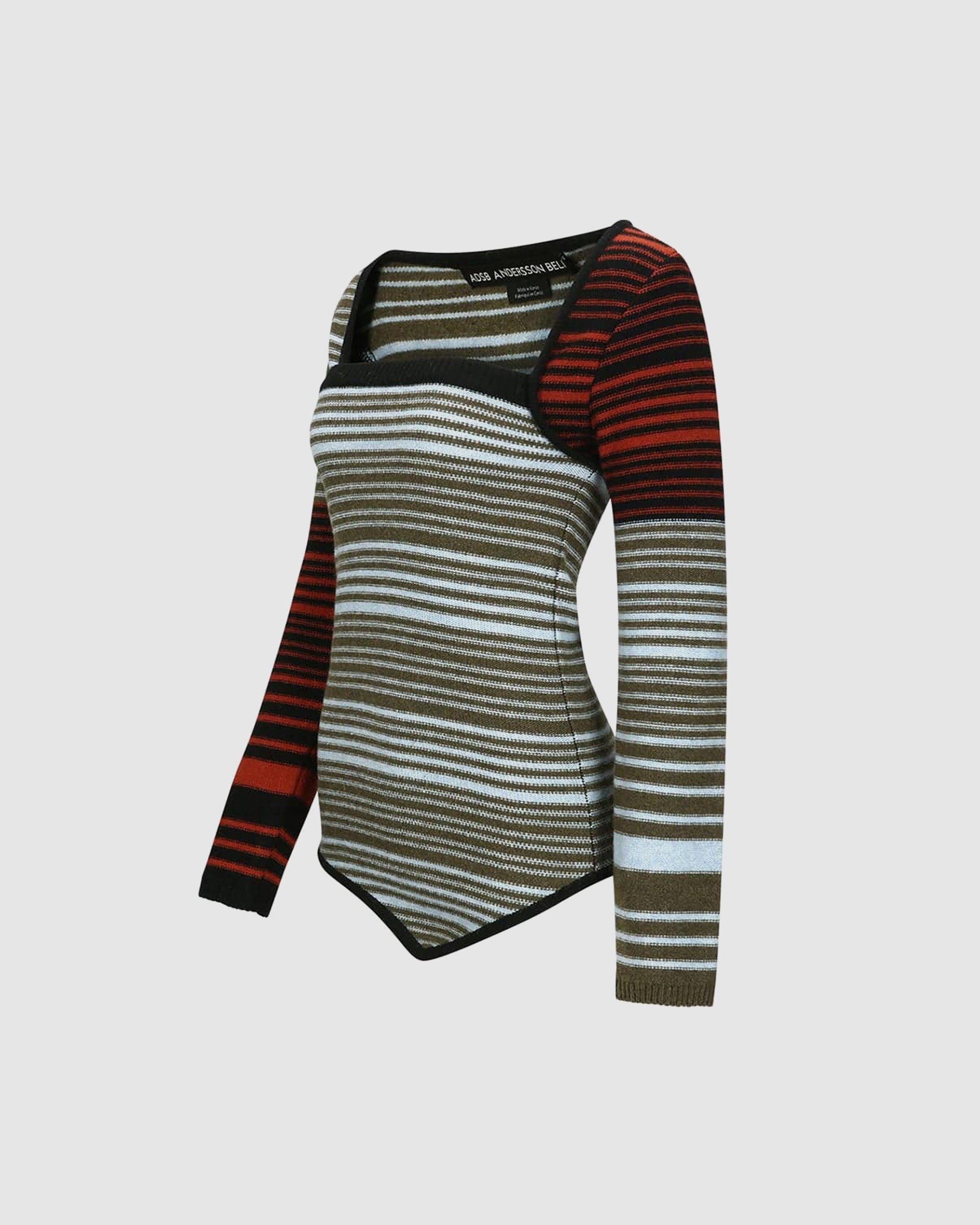Nora Multi Stripe Bolero Top
