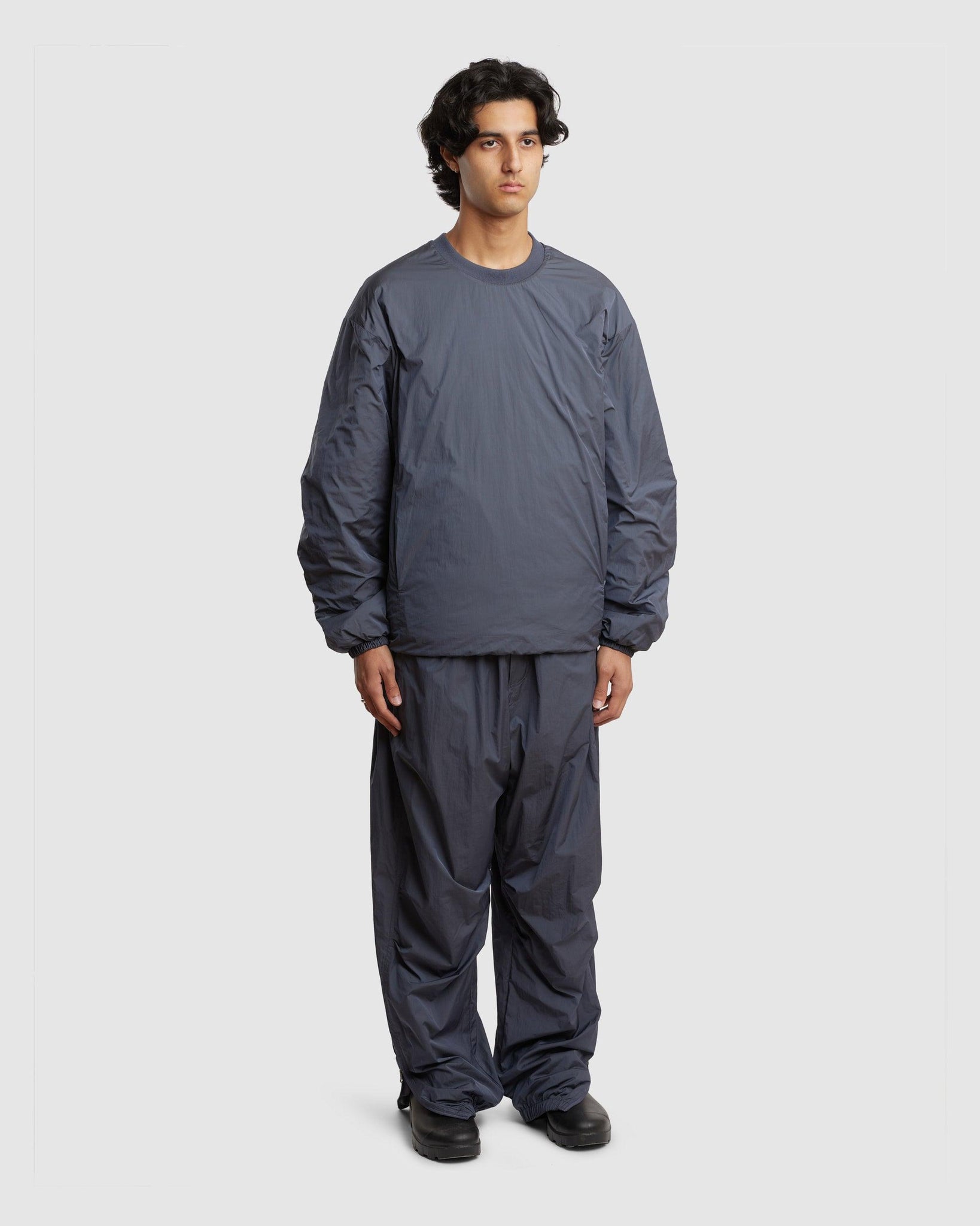Nylon Fleece Padded Shirring Pants - {{ collection.title }} - Chinatown Country Club 