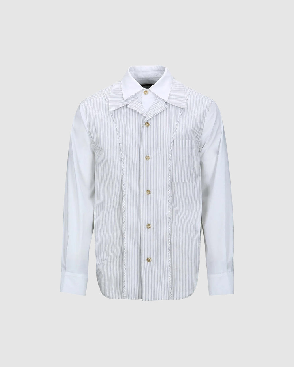 Open Collar Layered Shirts