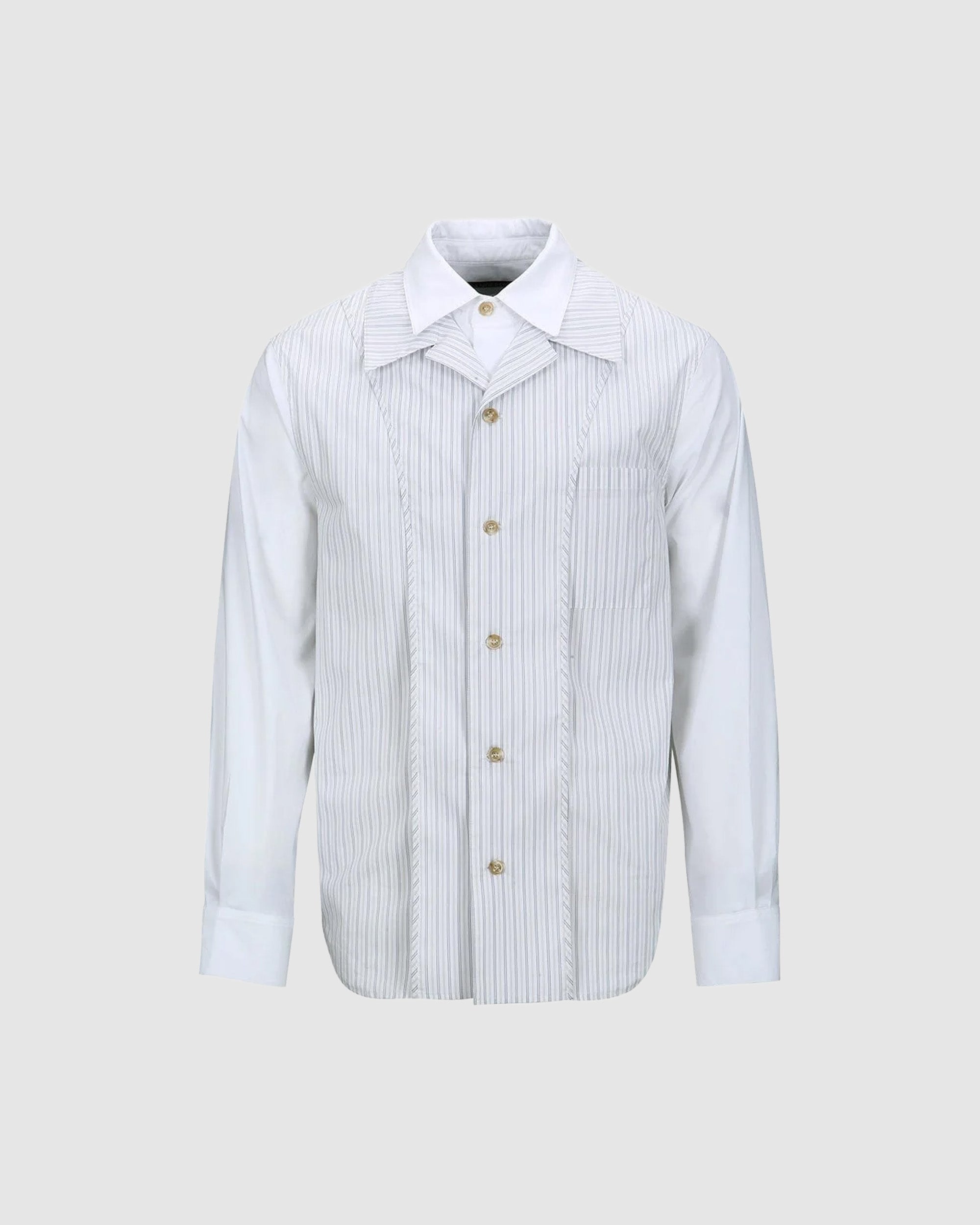 Open Collar Layered Shirts
