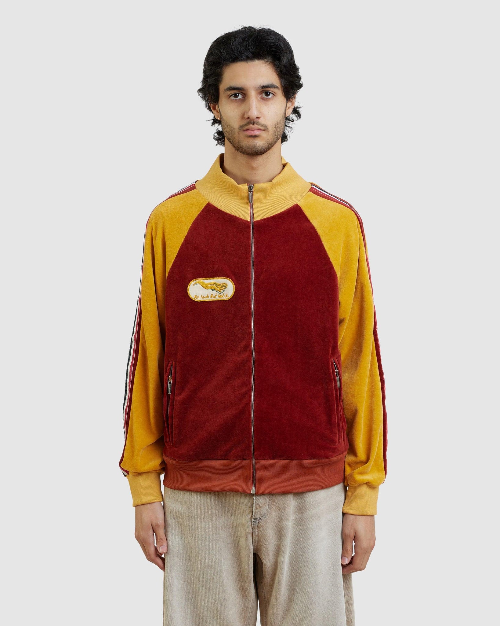 Organic Velour Track Top - {{ collection.title }} - Chinatown Country Club 