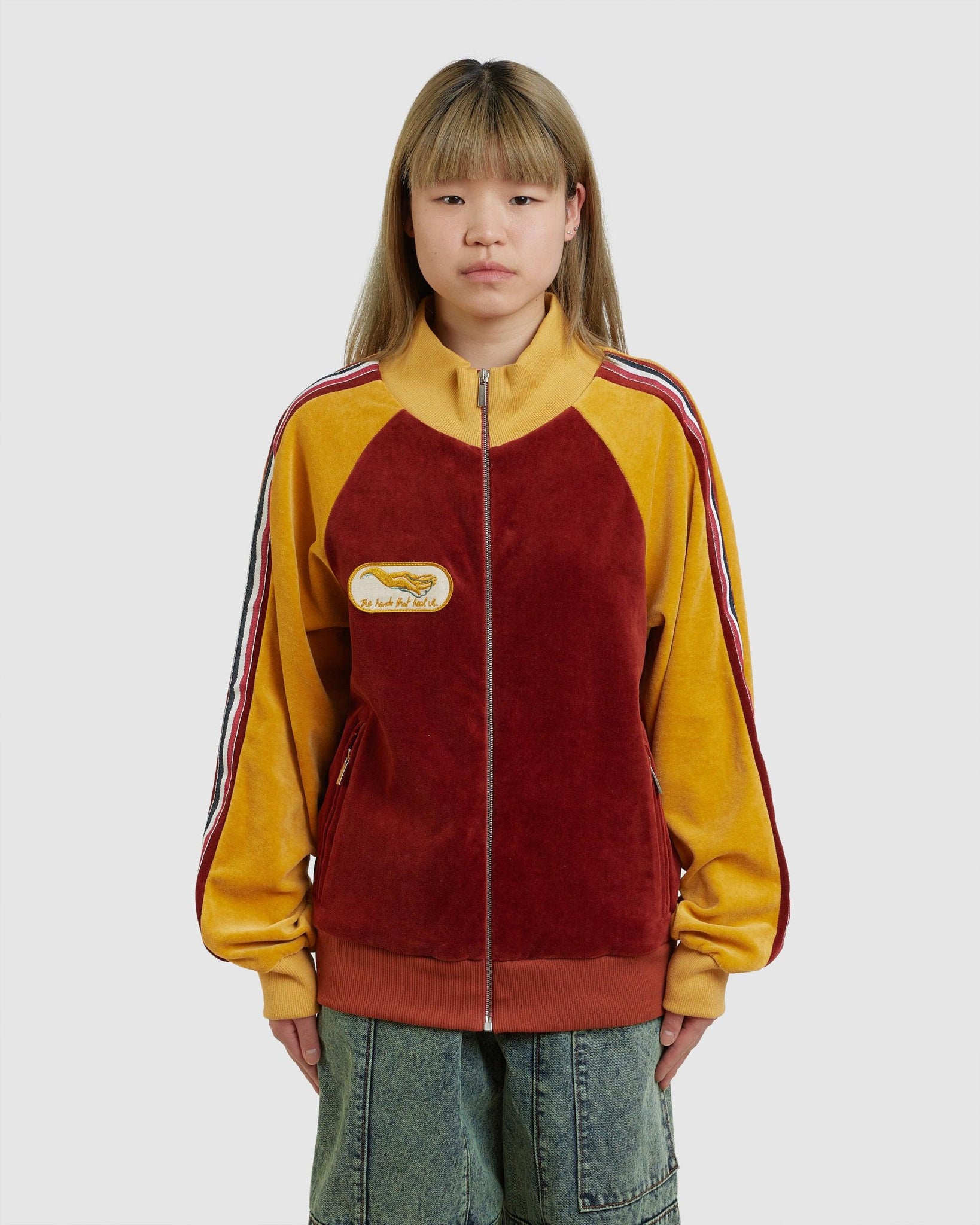 Organic Velour Track Top (W) - {{ collection.title }} - Chinatown Country Club 