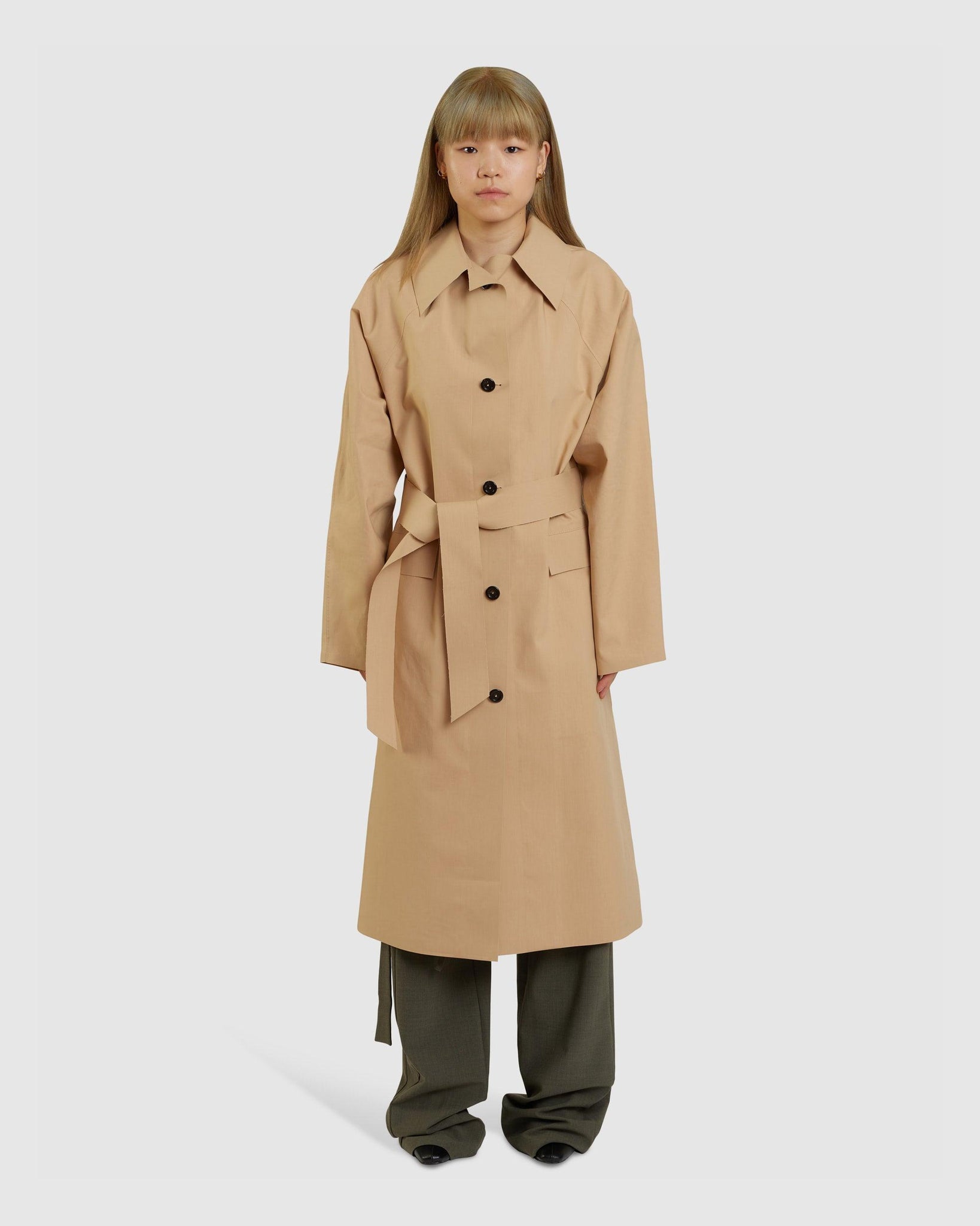 Original Belted Trench (W) - {{ collection.title }} - Chinatown Country Club 