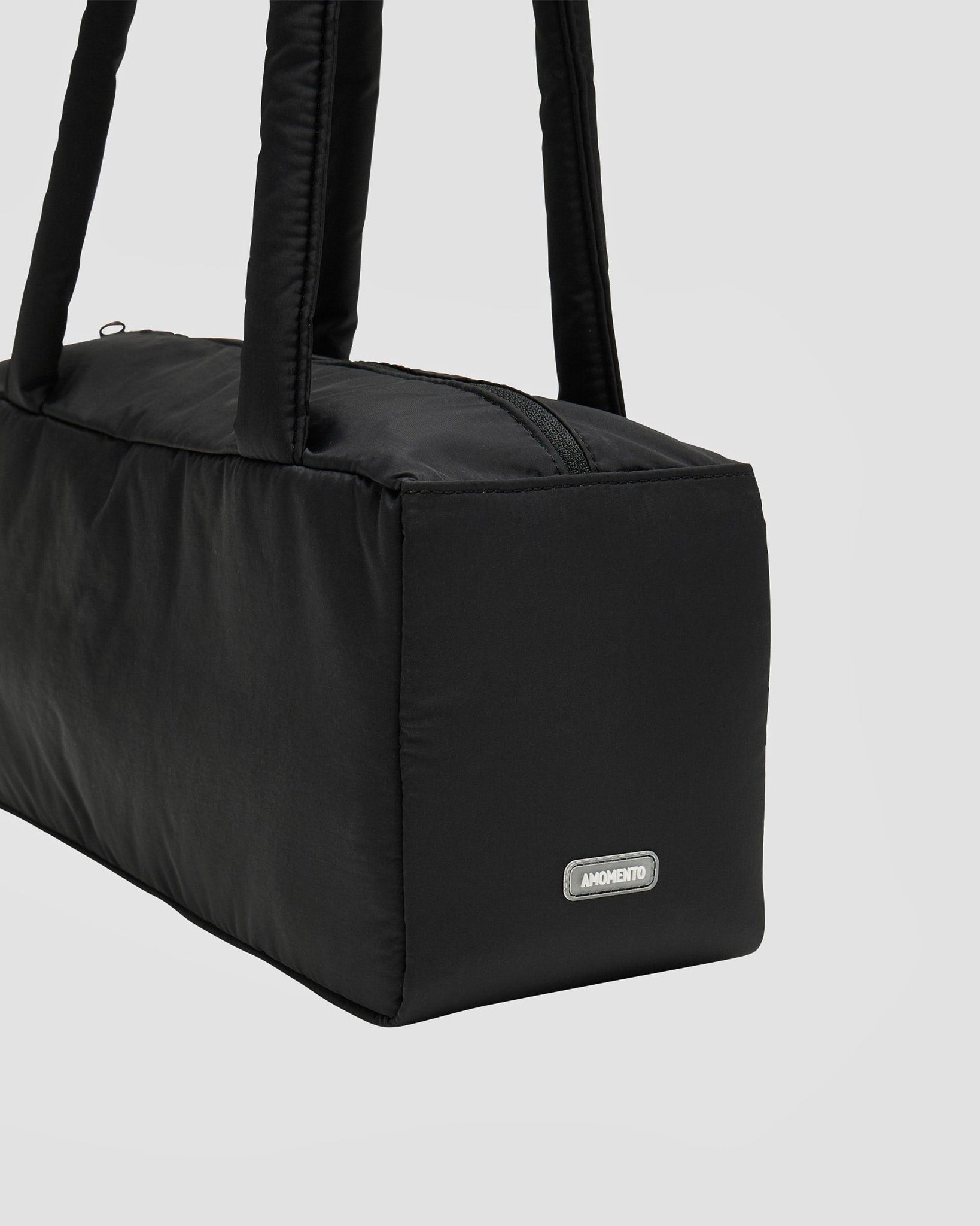 Padded Square Shoulder Bag Black - {{ collection.title }} - Chinatown Country Club 