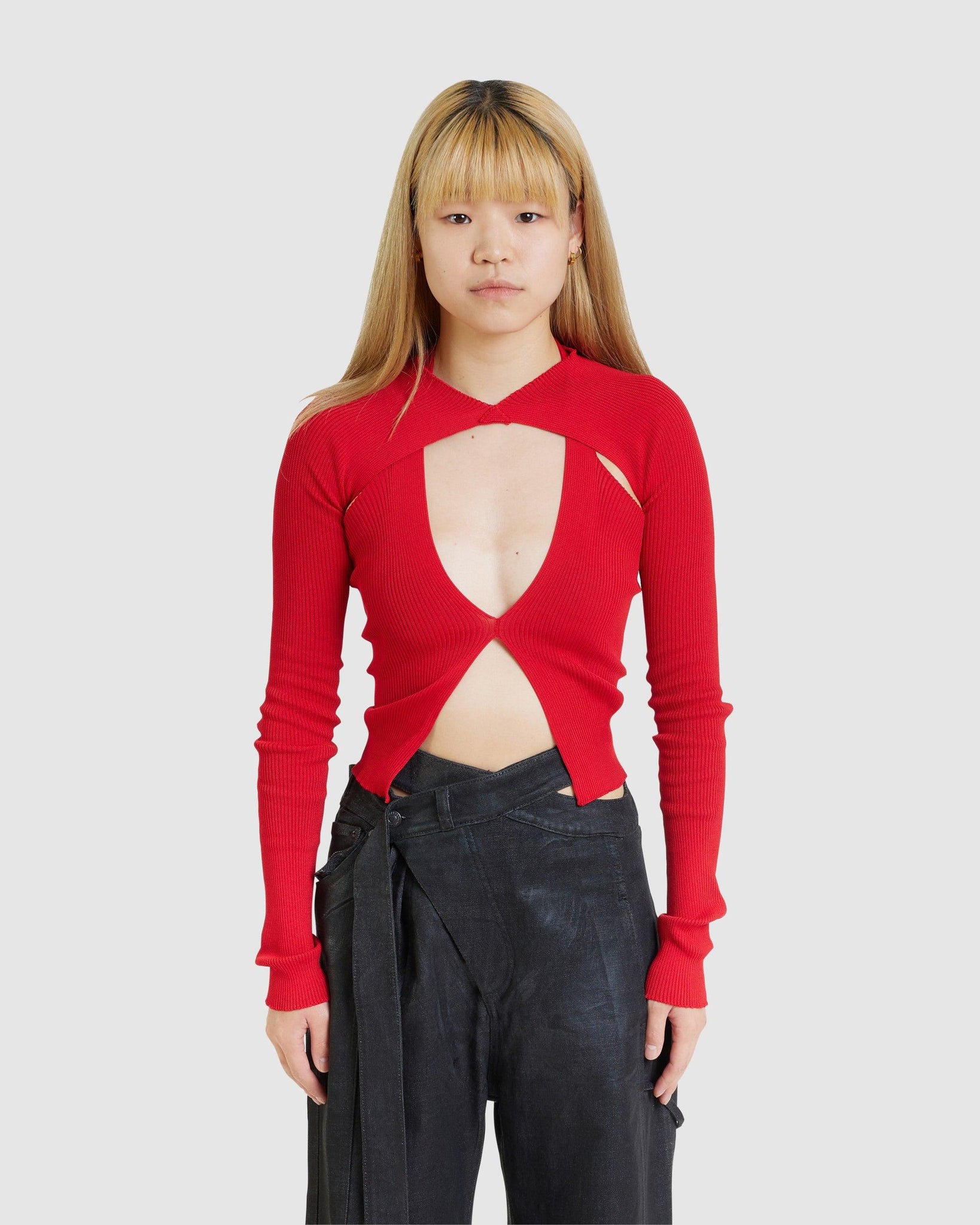Panel Knitted Top - {{ collection.title }} - Chinatown Country Club 
