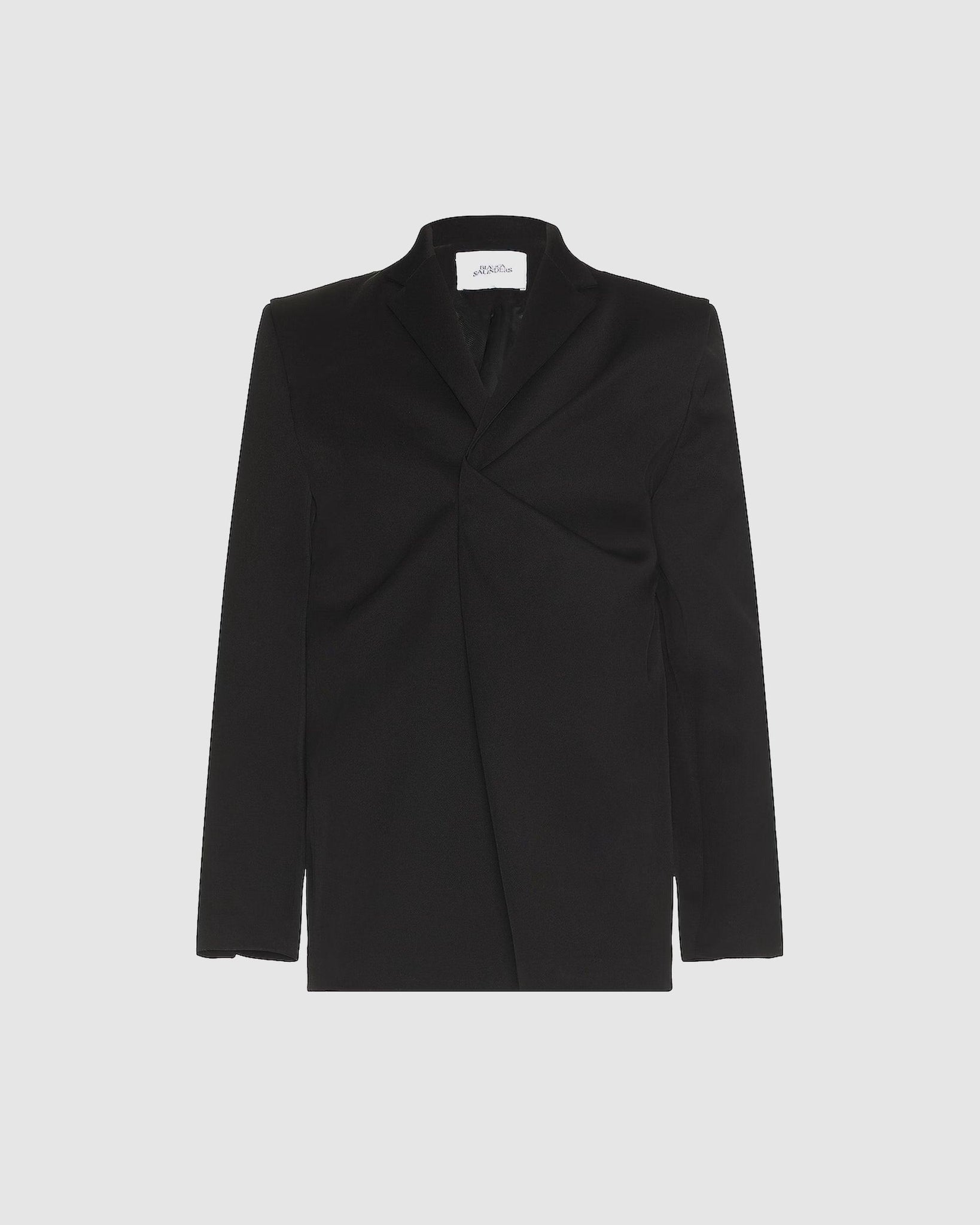 Pinched Suit Jacket Black - {{ collection.title }} - Chinatown Country Club 