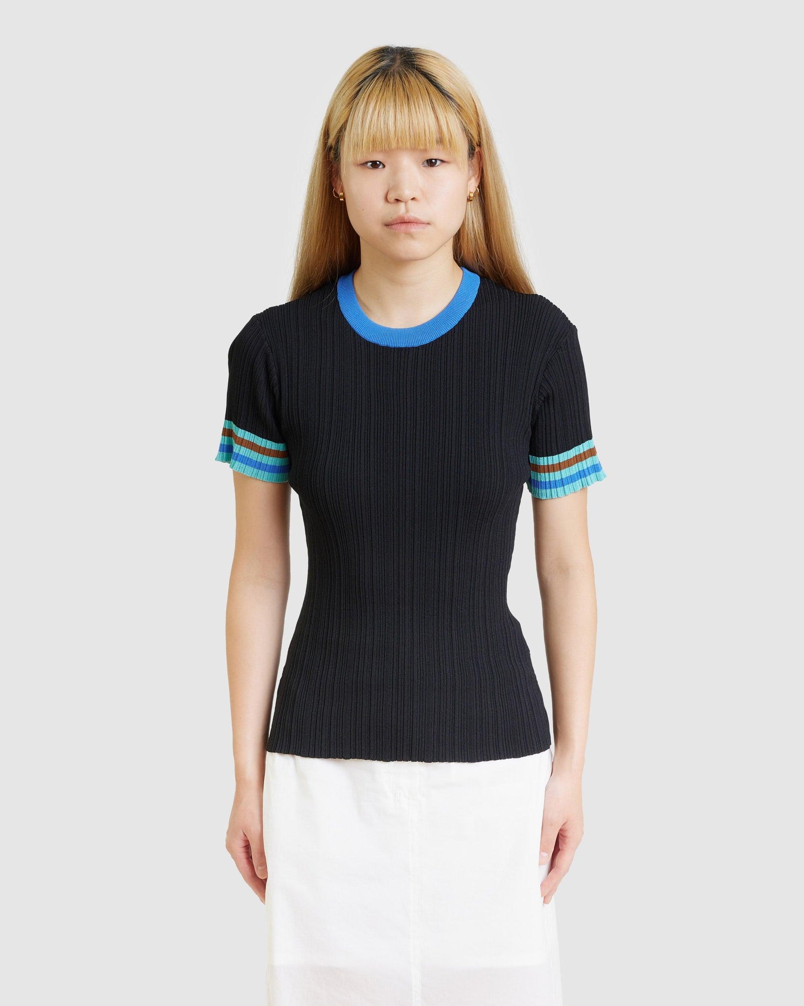 Pleated Knit Top - {{ collection.title }} - Chinatown Country Club 