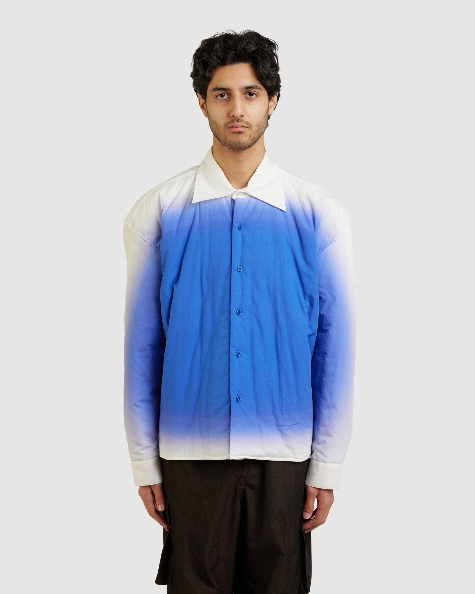 Printed Light Puffer Overshirt - {{ collection.title }} - Chinatown Country Club 