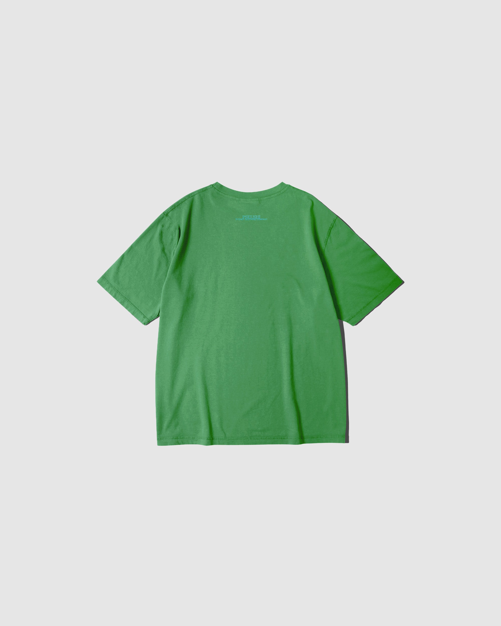 Coverstitch Tee Green