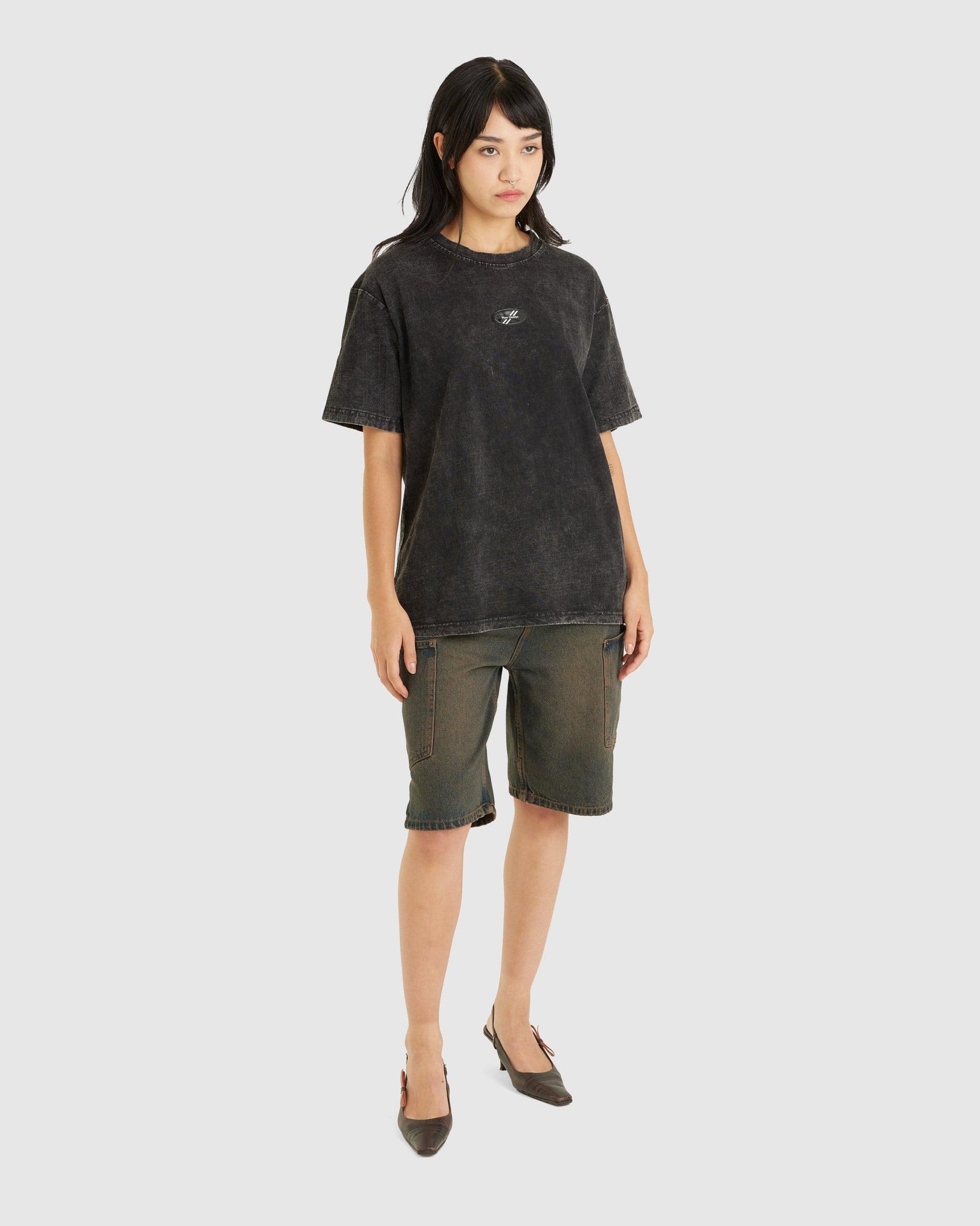 Resin Emblem T-Shirt (W) - {{ collection.title }} - Chinatown Country Club 