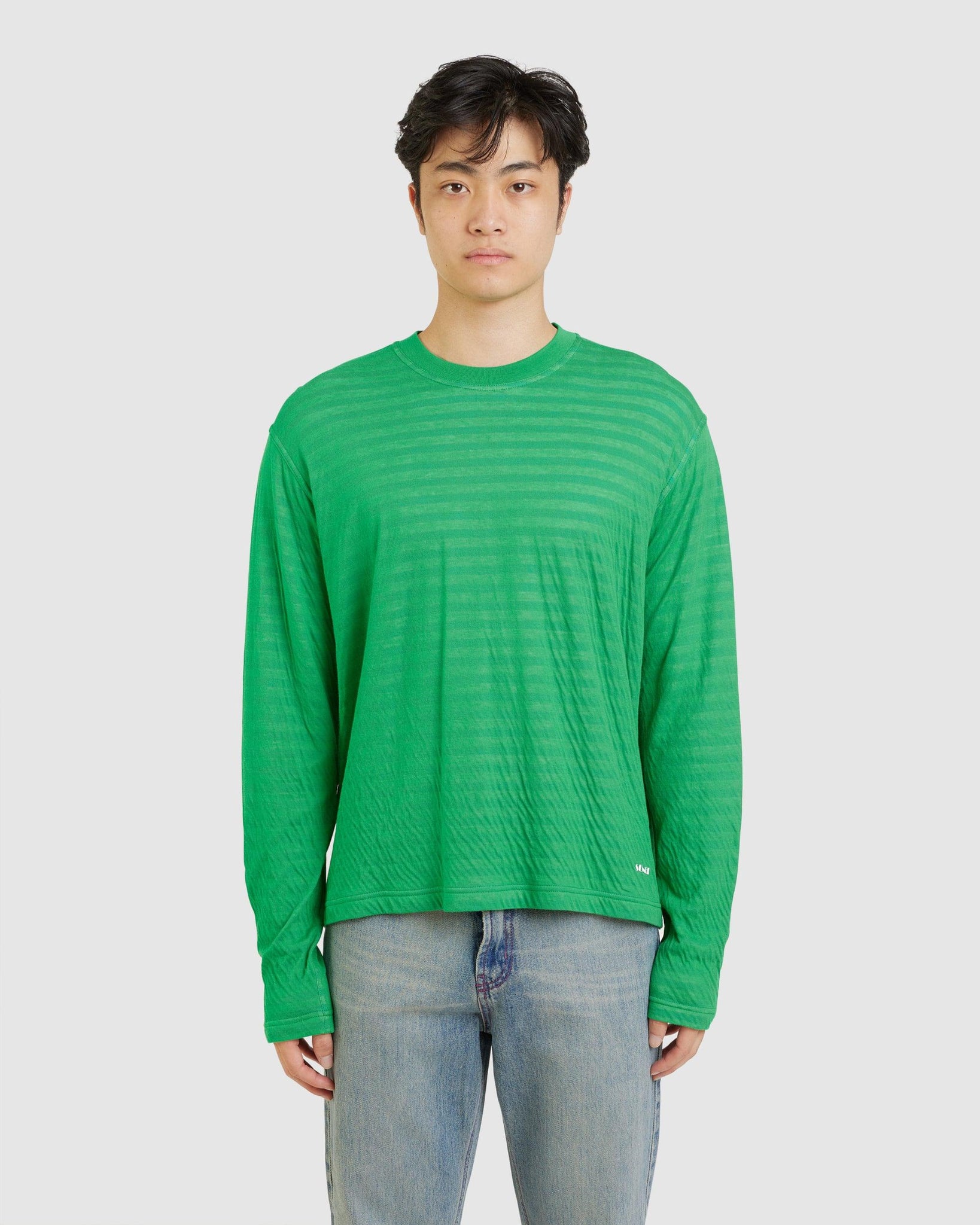 Reversible Classic Longsleeve Spring Green/Blue - {{ collection.title }} - Chinatown Country Club 