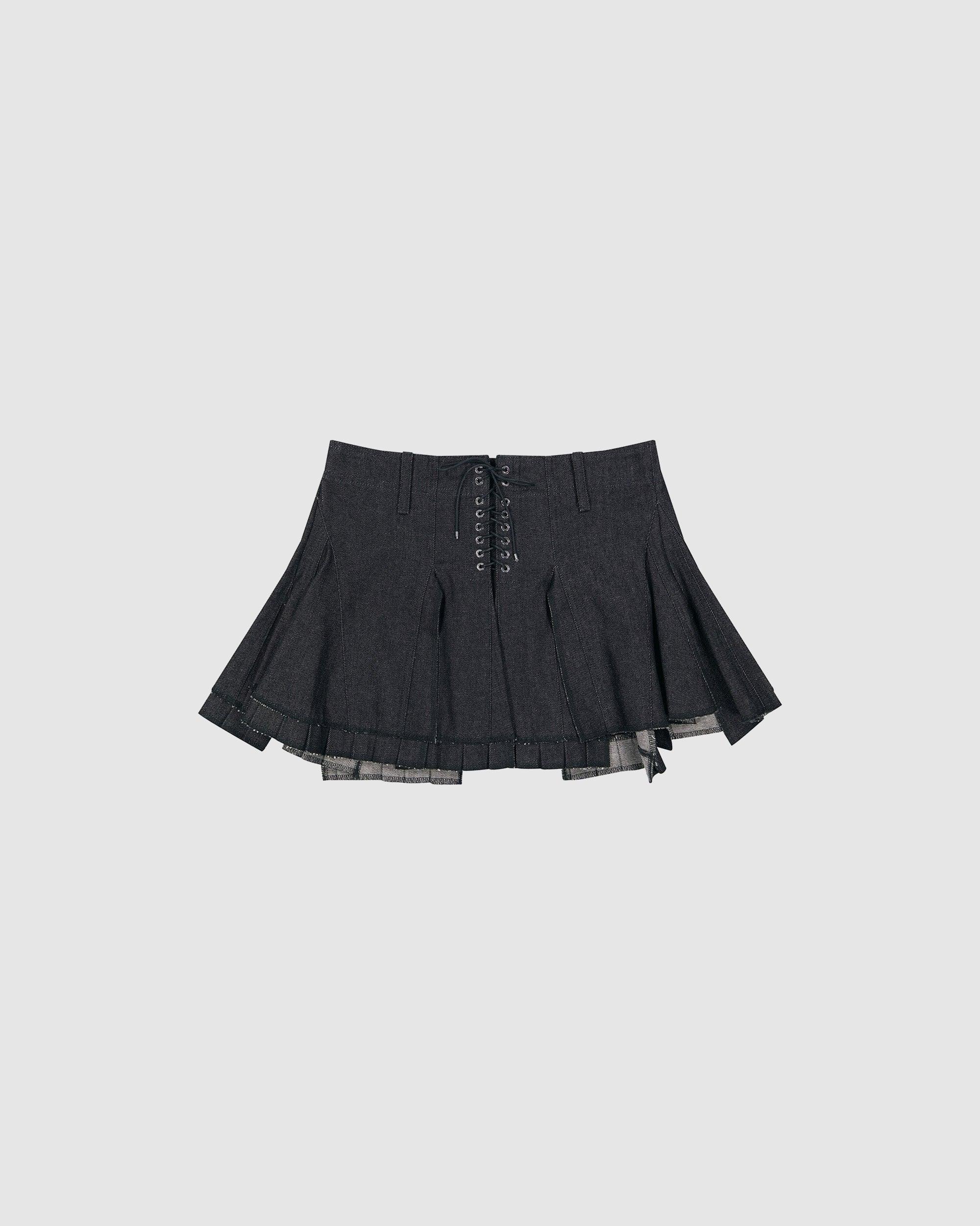 Ruffle Mini Skirt - {{ collection.title }} - Chinatown Country Club 