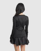 Ruffle Mini Skirt - {{ collection.title }} - Chinatown Country Club 