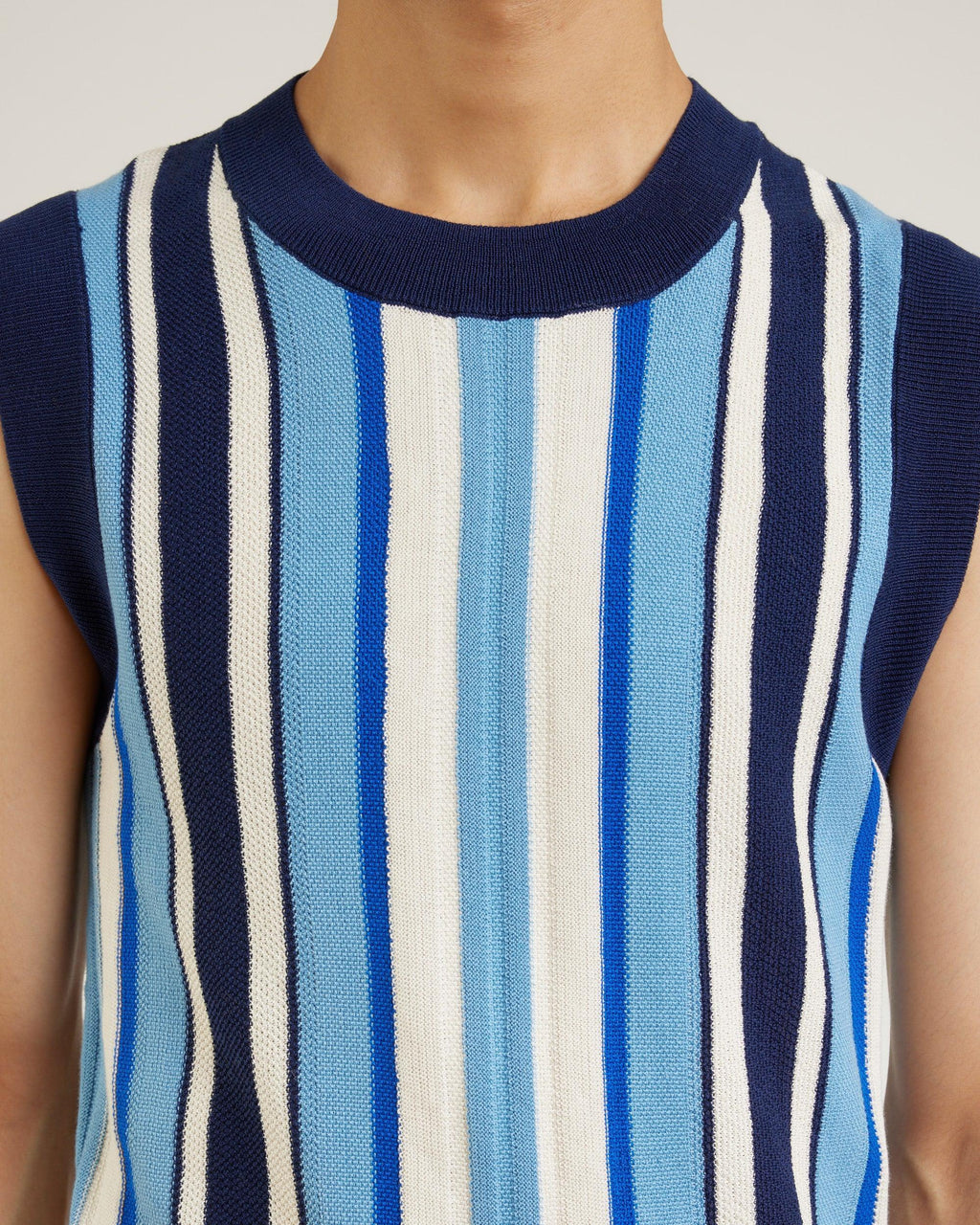 Scale Tank Top Blue - {{ collection.title }} - Chinatown Country Club 