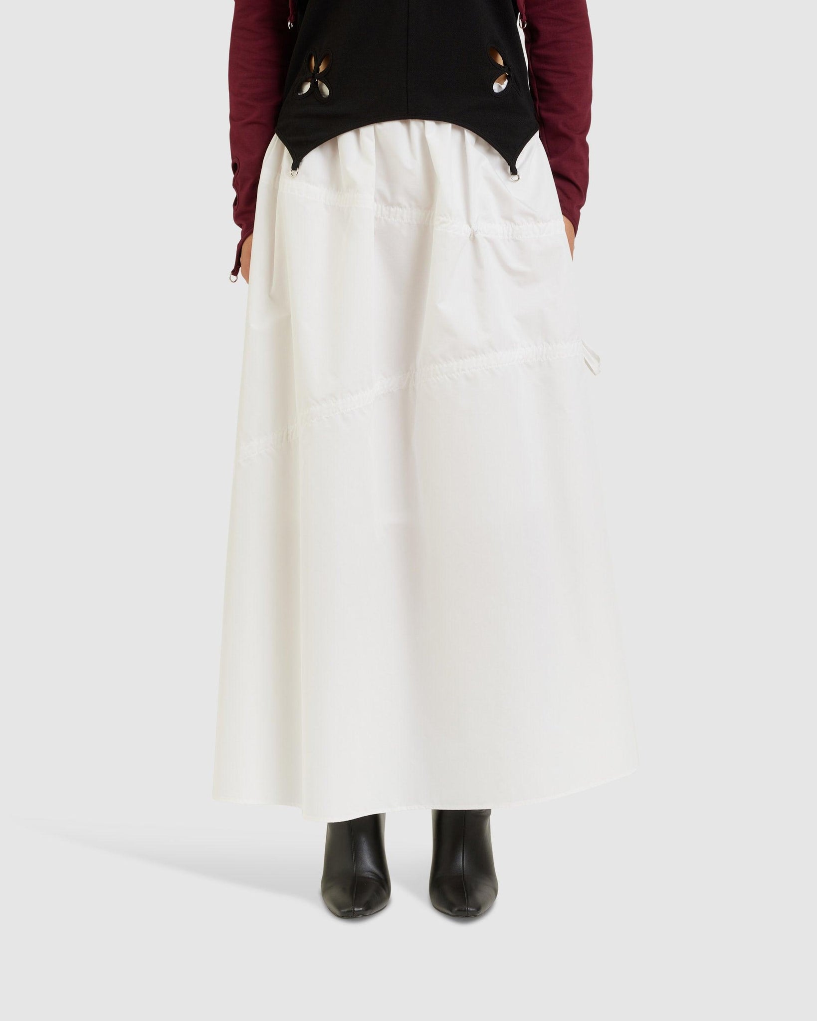Shirring Full Skirt - {{ collection.title }} - Chinatown Country Club 