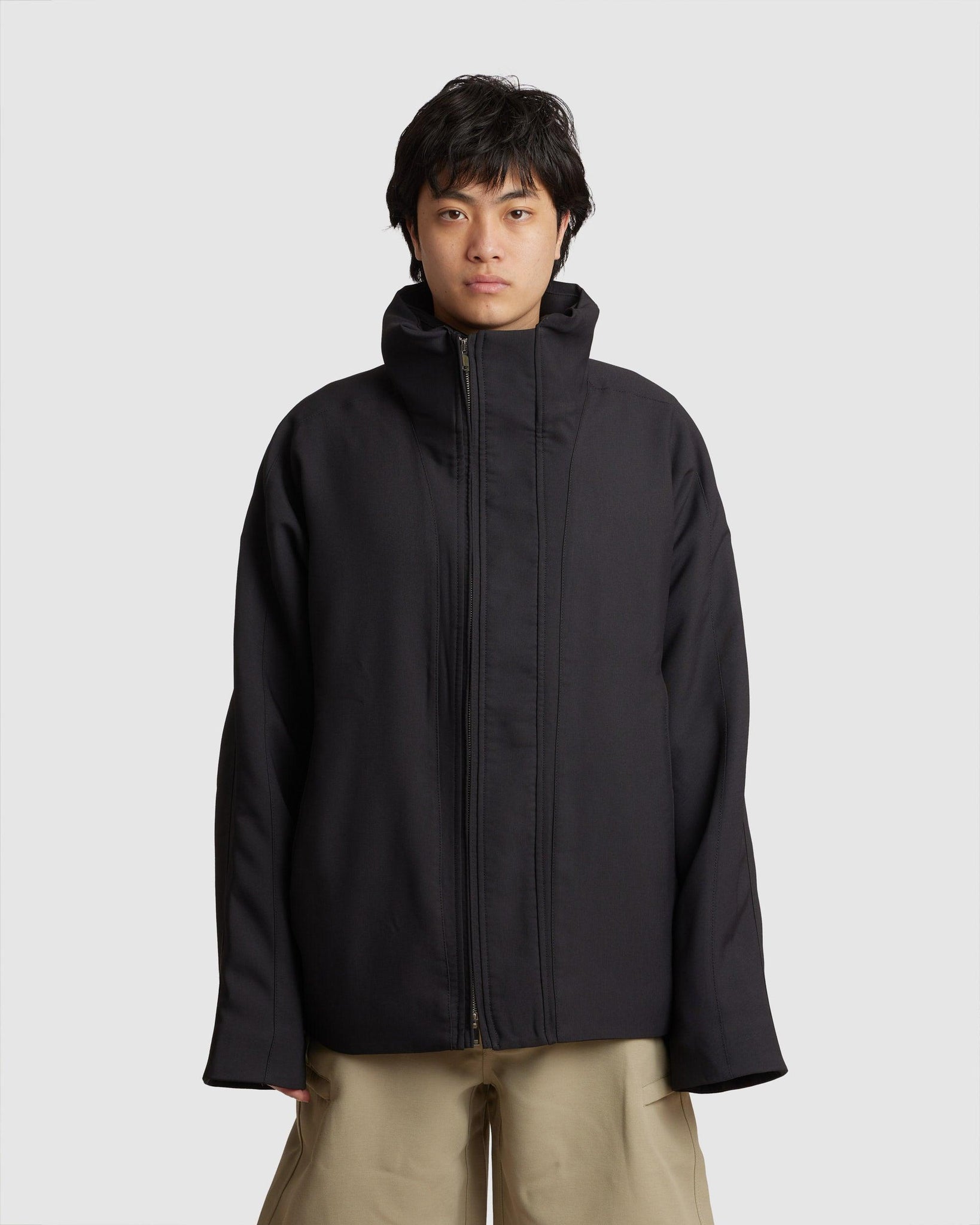 Short Coat Jacket Black - {{ collection.title }} - Chinatown Country Club 