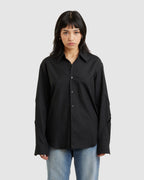 Slash Monogram Shirt Black (W) - {{ collection.title }} - Chinatown Country Club 