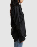 Slash Monogram Shirt Black (W) - {{ collection.title }} - Chinatown Country Club 