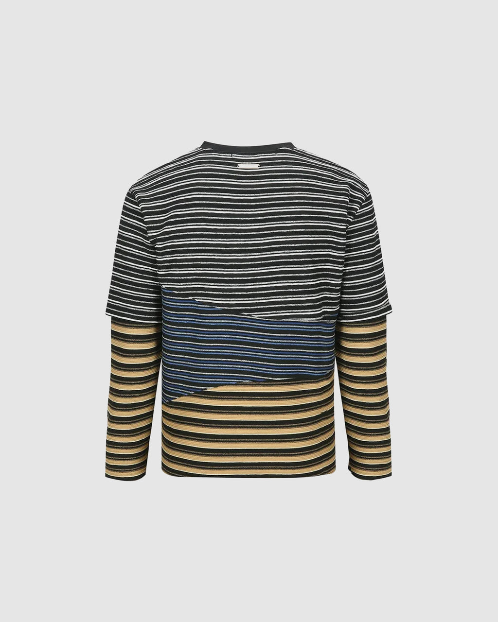 Stripe Layered Sweatshirts