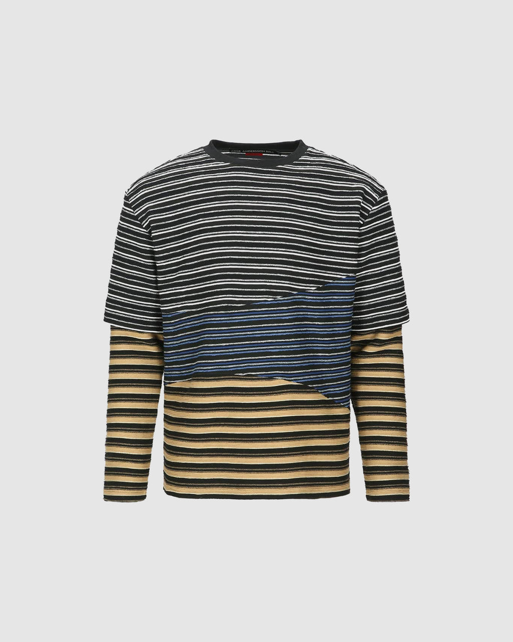 Stripe Layered Sweatshirts