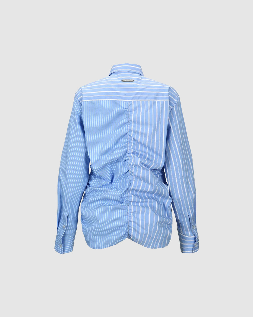 Stripe Shirring Shirt