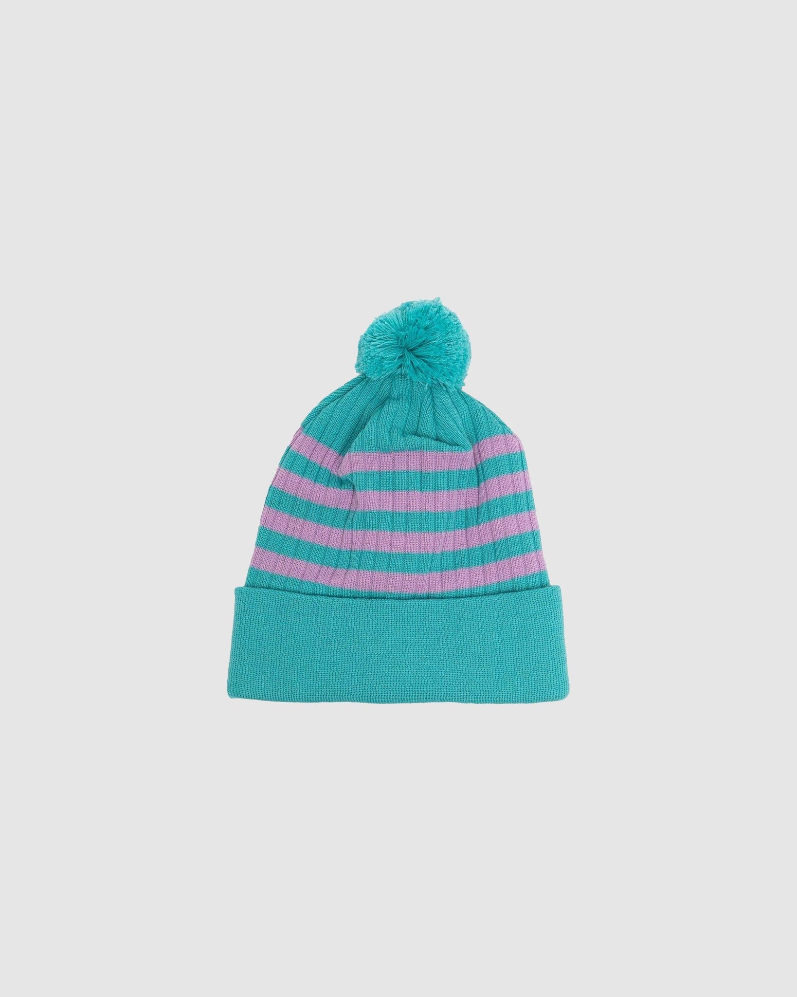 Striped Beanie Knit Green - {{ collection.title }} - Chinatown Country Club 