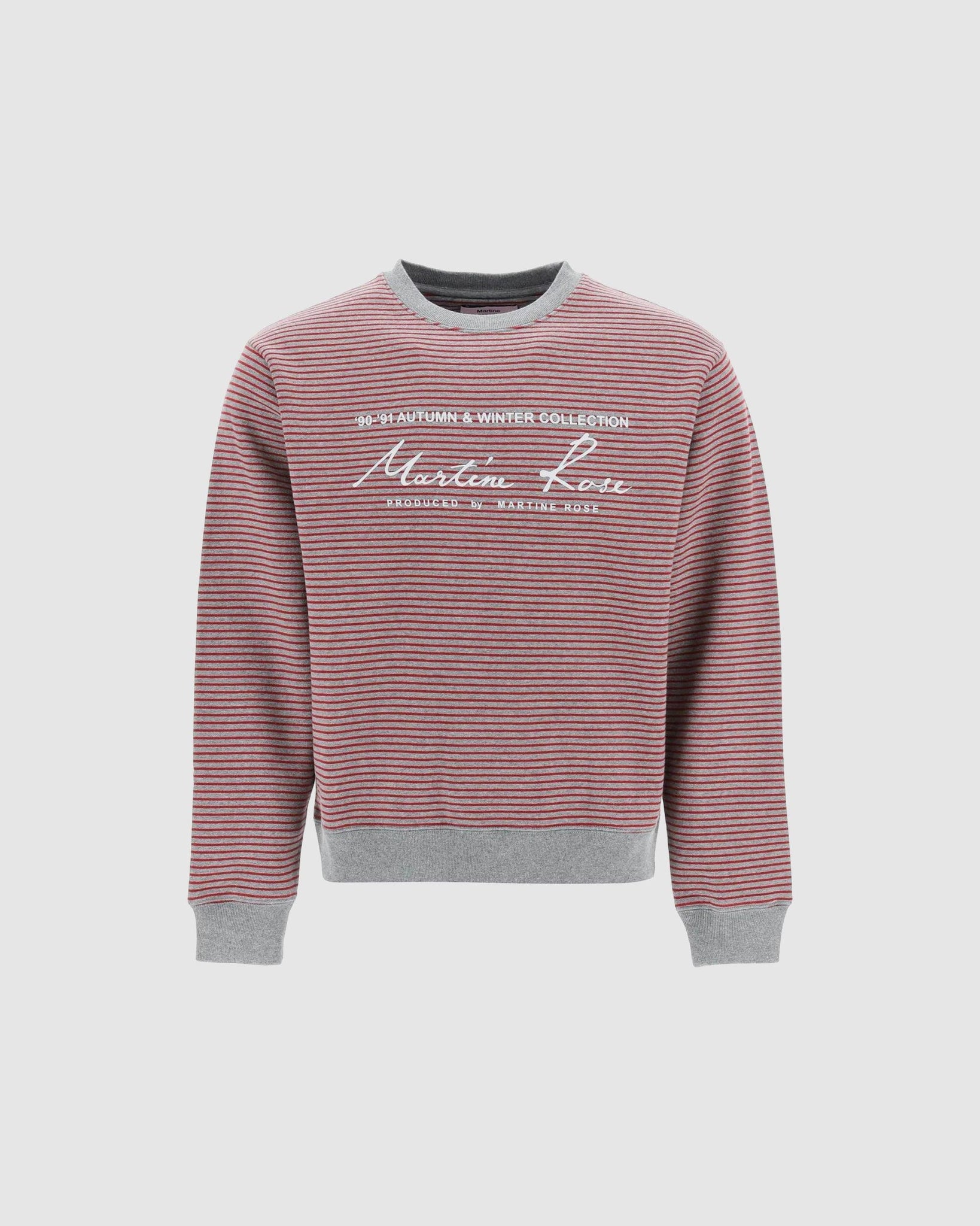 Striped Classic Crewneck Sweatshirt (W) - {{ collection.title }} - Chinatown Country Club 