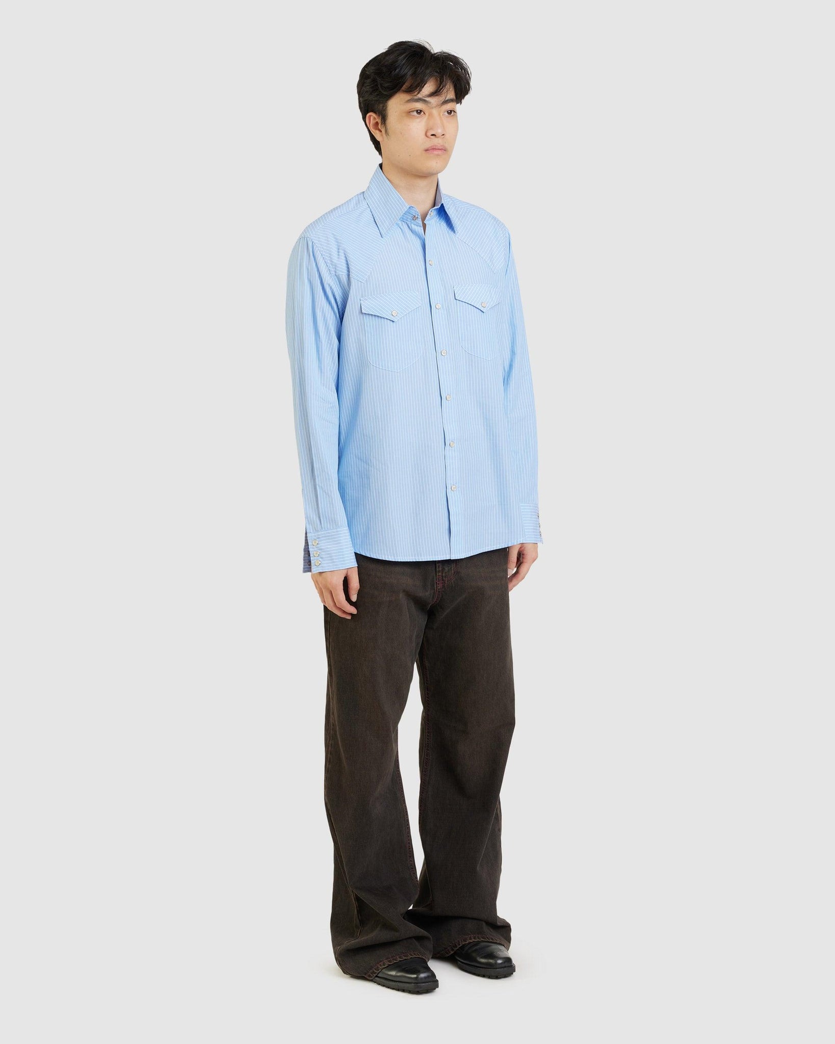 Striped Western Shirt - {{ collection.title }} - Chinatown Country Club 