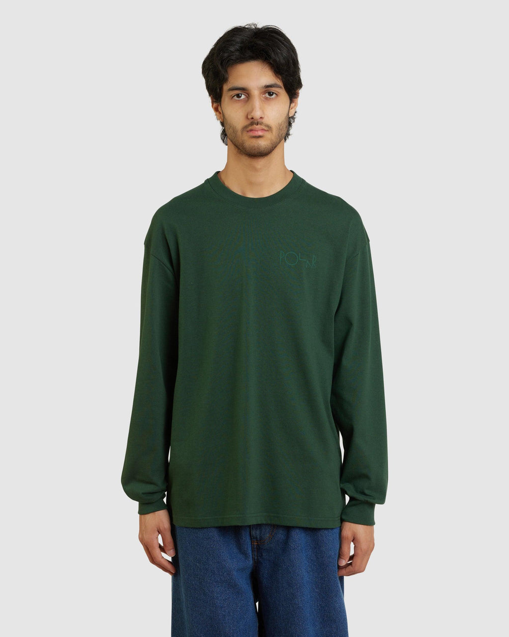 Stroke Logo Longsleeve Tee - {{ collection.title }} - Chinatown Country Club 