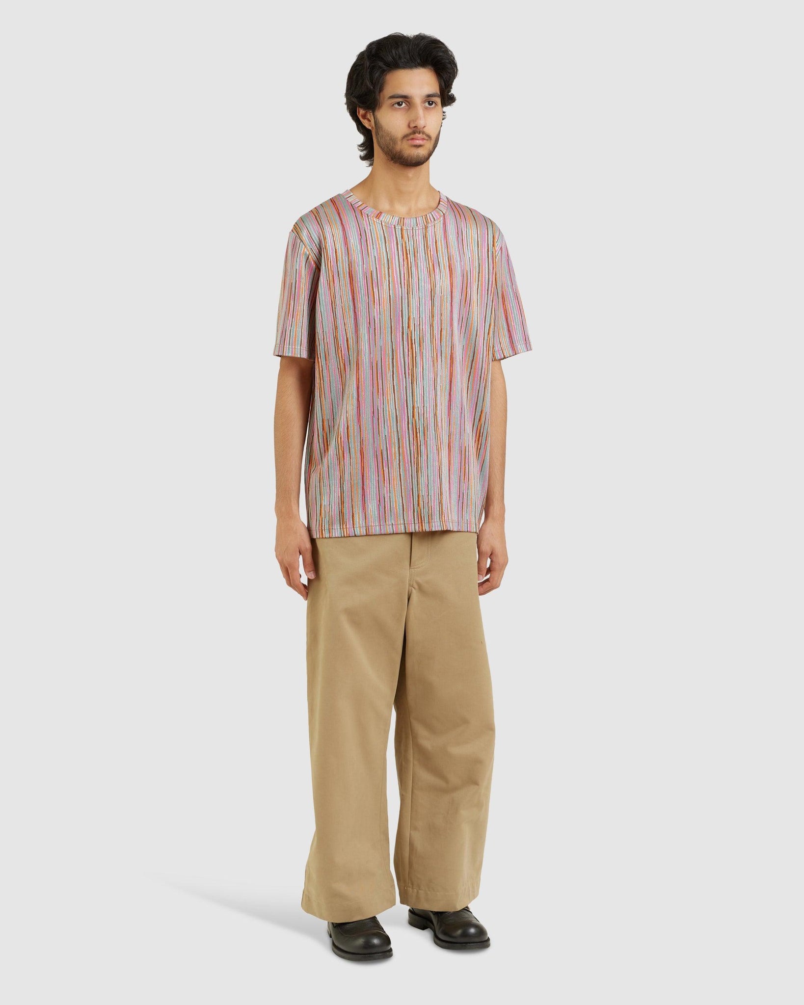 Subzi Tee Aster Stripe - {{ collection.title }} - Chinatown Country Club 