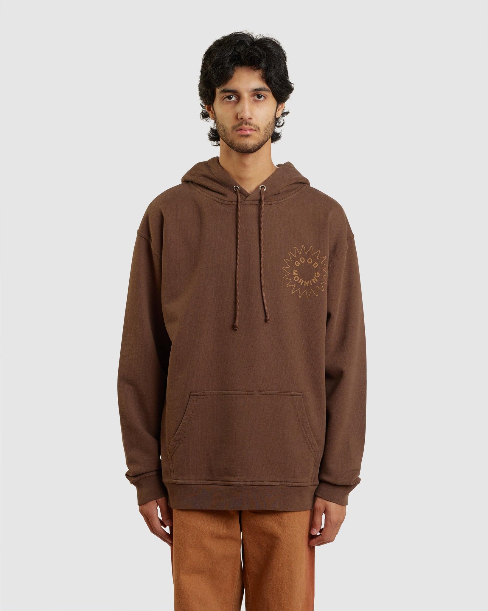 Sun Logo Fleece Pullover Hoodie - {{ collection.title }} - Chinatown Country Club 