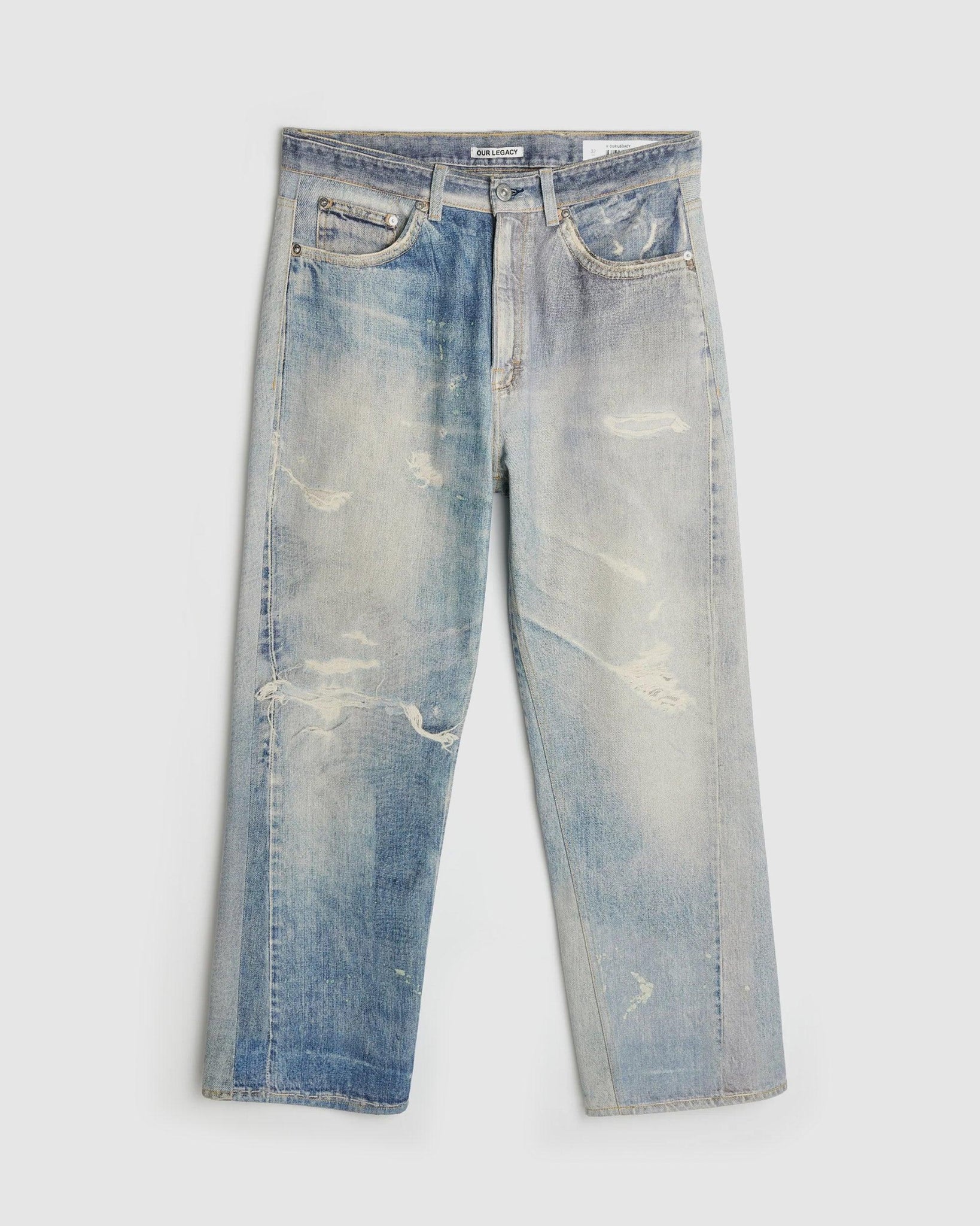 Third Cut Digital Denim Print Jeans - {{ collection.title }} - Chinatown Country Club 