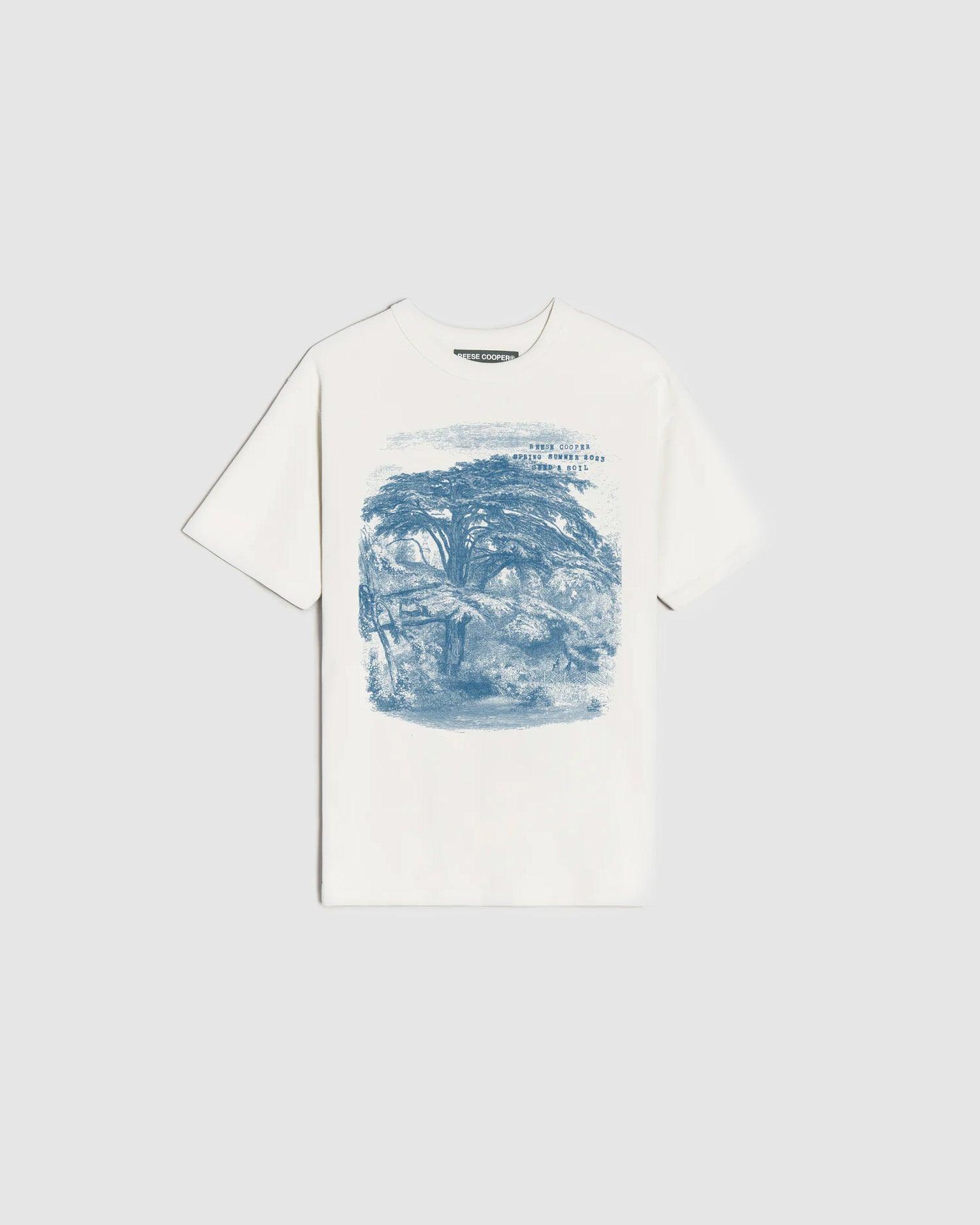 Tree Sketch T-Shirt - {{ collection.title }} - Chinatown Country Club 