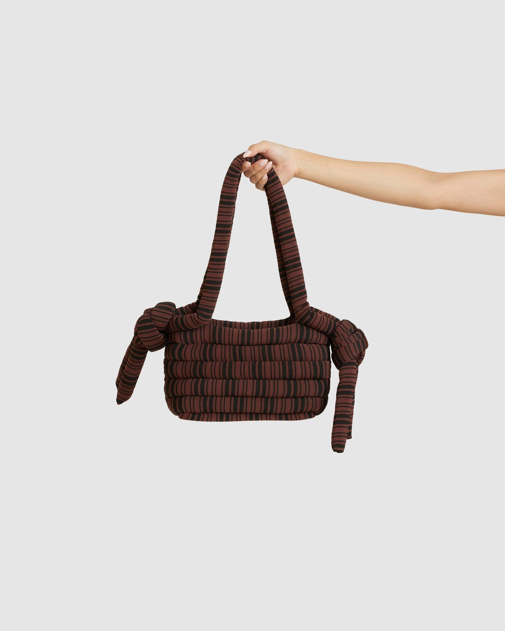 Tubo Bag Brown Stripes - {{ collection.title }} - Chinatown Country Club 
