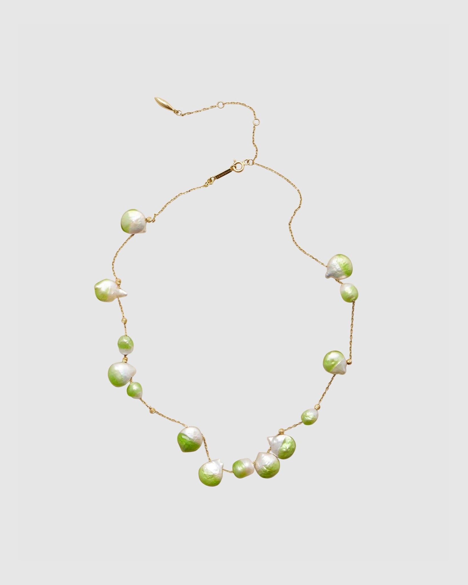 Vacanza Chain Necklace Pistachio - {{ collection.title }} - Chinatown Country Club 