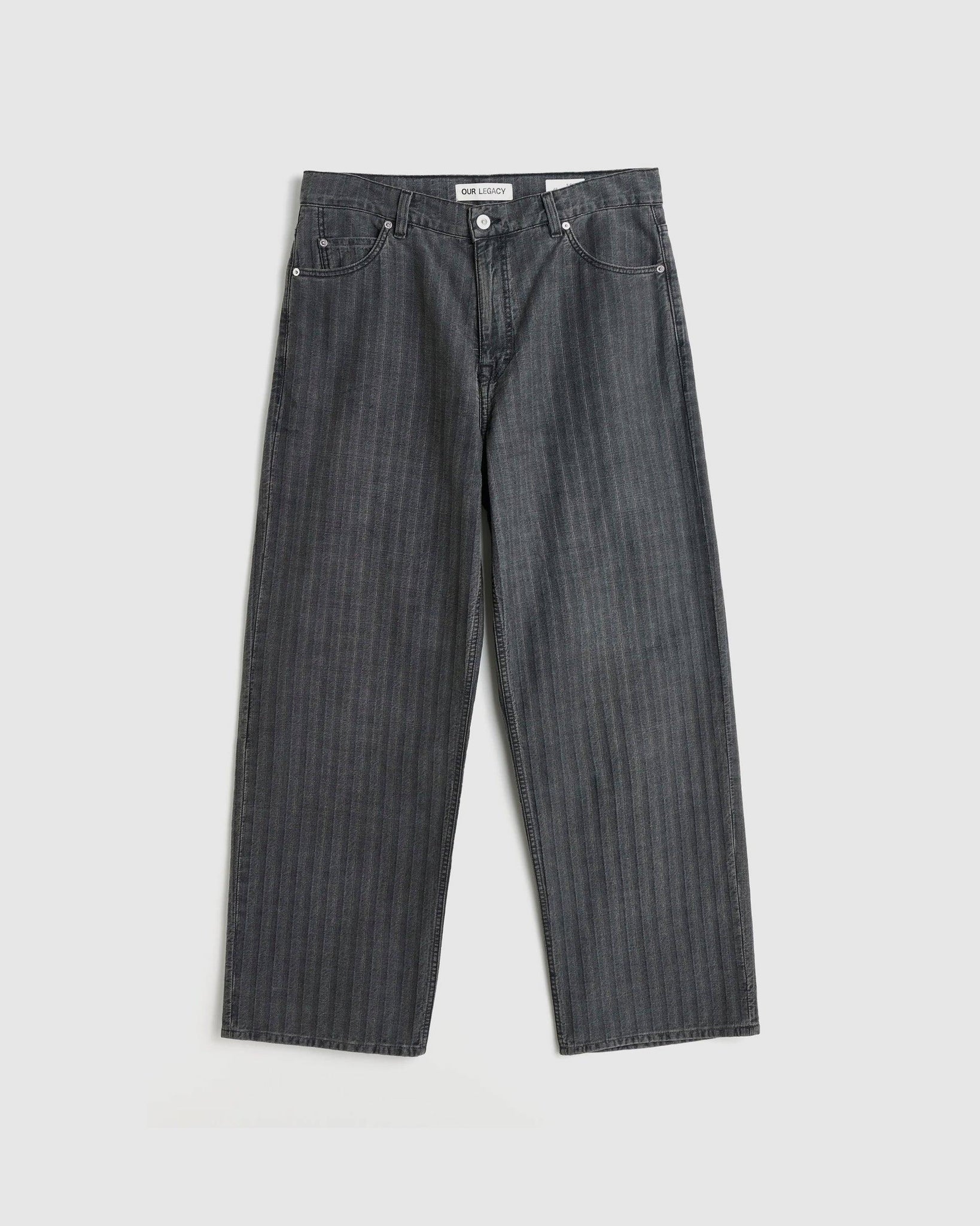 Vast Cut Washed Grey Torino Grey Denim Jeans - {{ collection.title }} - Chinatown Country Club 