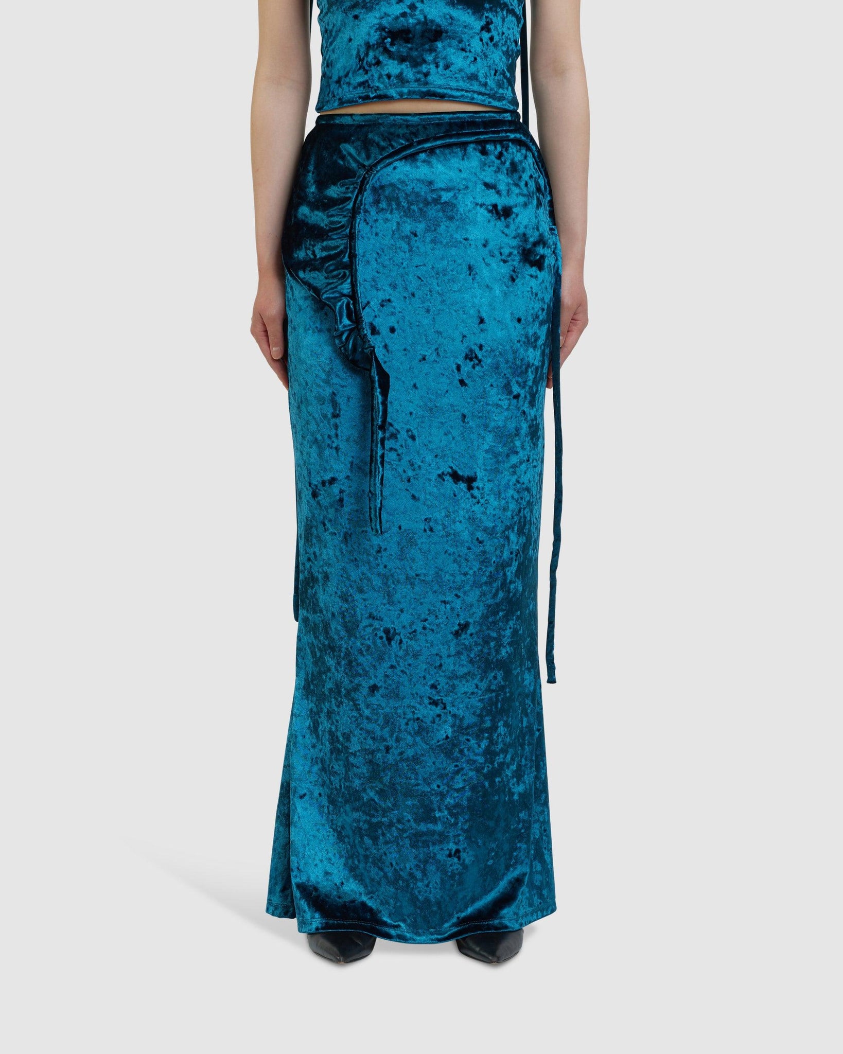 Velvet Maxi Skirt - {{ collection.title }} - Chinatown Country Club 