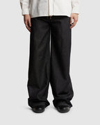 Wide Leg Lace Up Jeans - {{ collection.title }} - Chinatown Country Club 