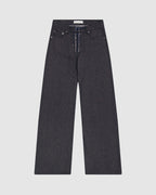 Wide Leg Lace Up Jeans (W) - {{ collection.title }} - Chinatown Country Club 