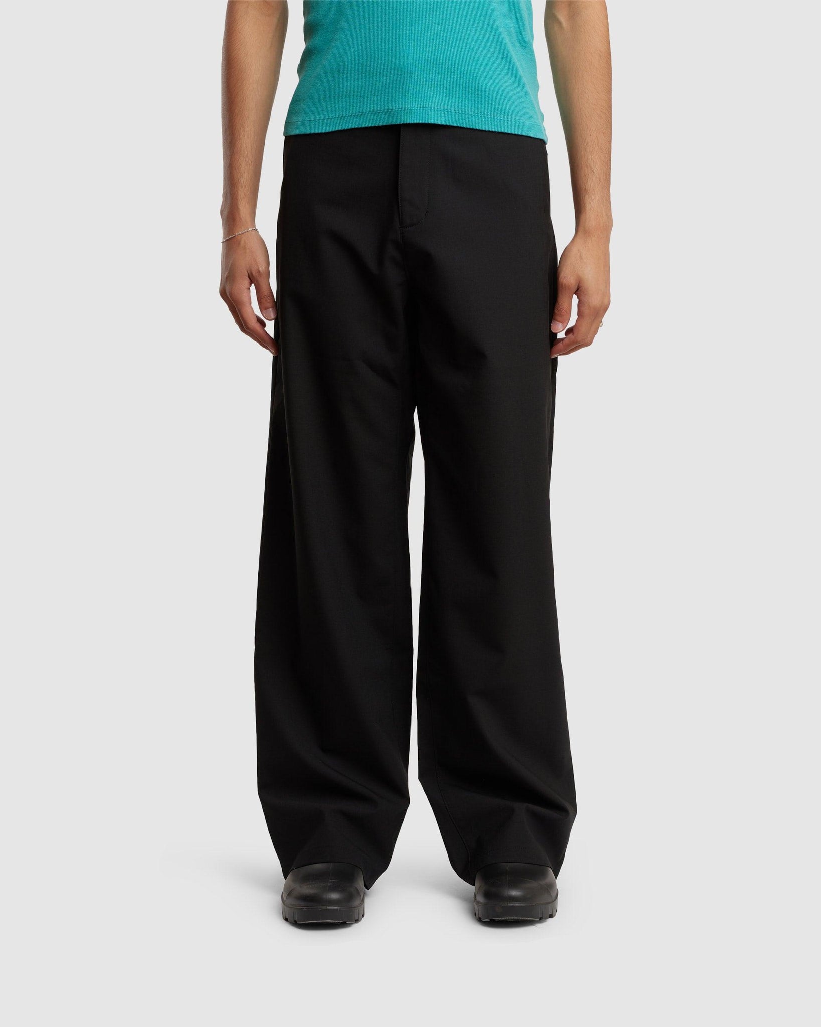 Wind Trousers Black Suit - {{ collection.title }} - Chinatown Country Club 