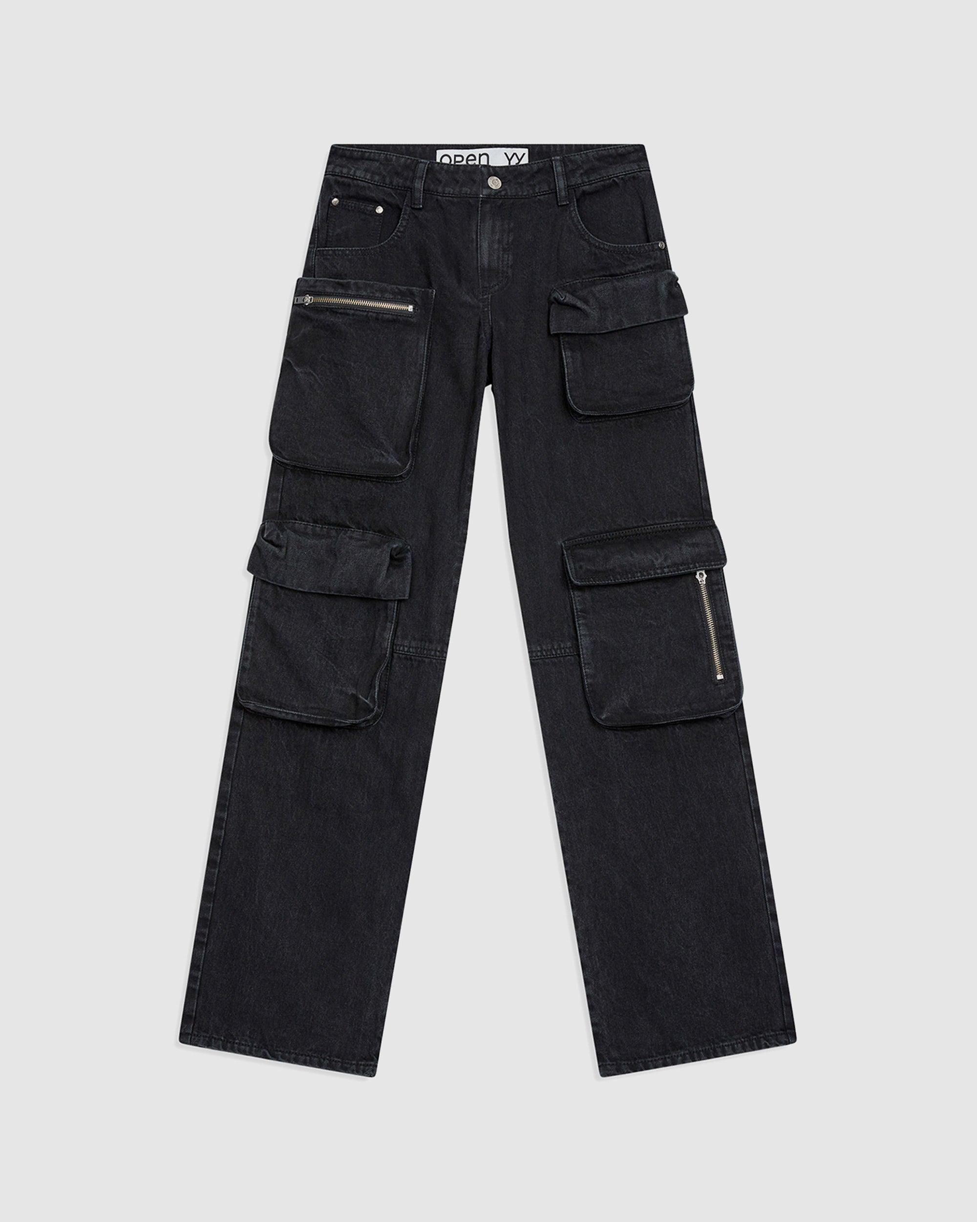 Woven Pocket Cargo Jean - {{ collection.title }} - Chinatown Country Club 
